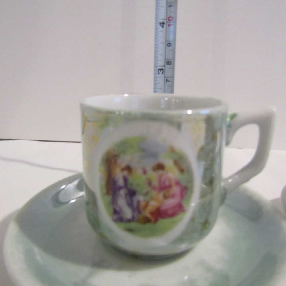 2 Sets Vintage Victorian Women Teacups and Saucers - Picture 9 of 12